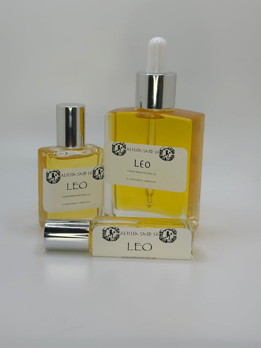 Leo Spell Oil Perfume - Bruja Perfume Lab