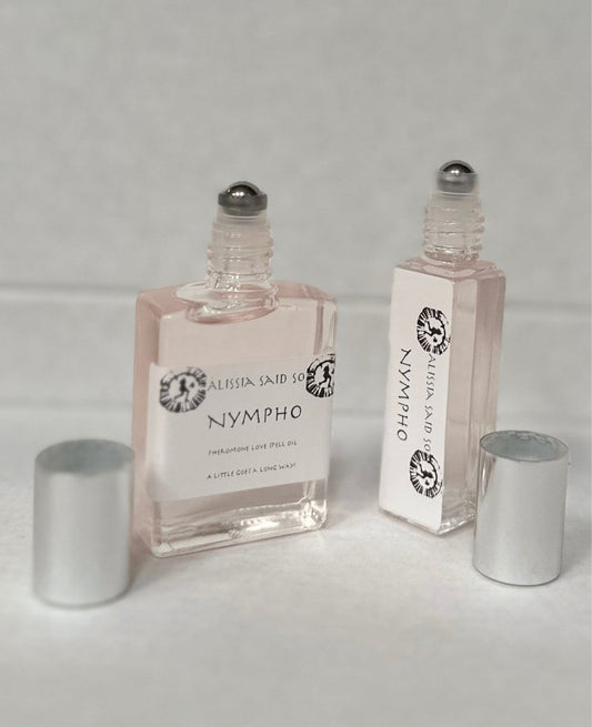 Nympho pheromone love spell oil - Bruja Perfume Lab