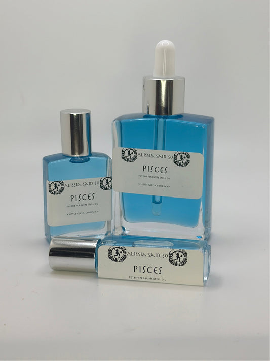 Pisces Spell Oil Perfume - Bruja Perfume Lab