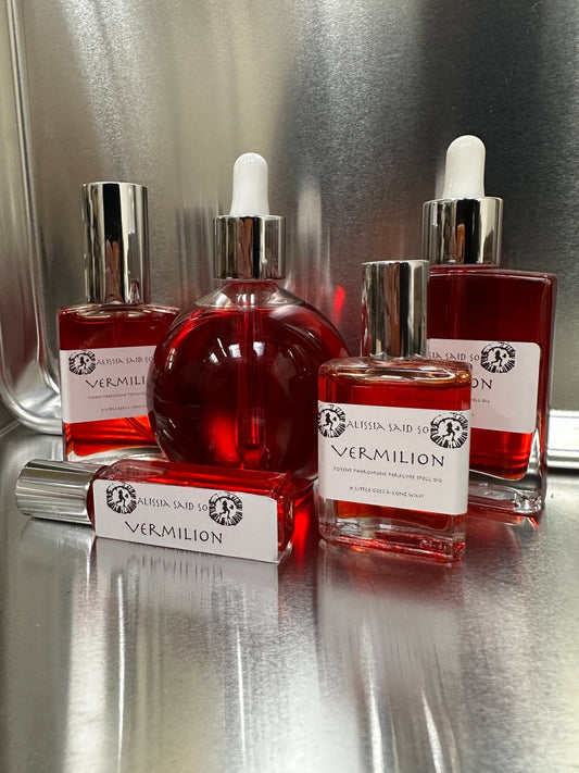 Vermilion Pheromone Spell Oil - Bruja Perfume Lab